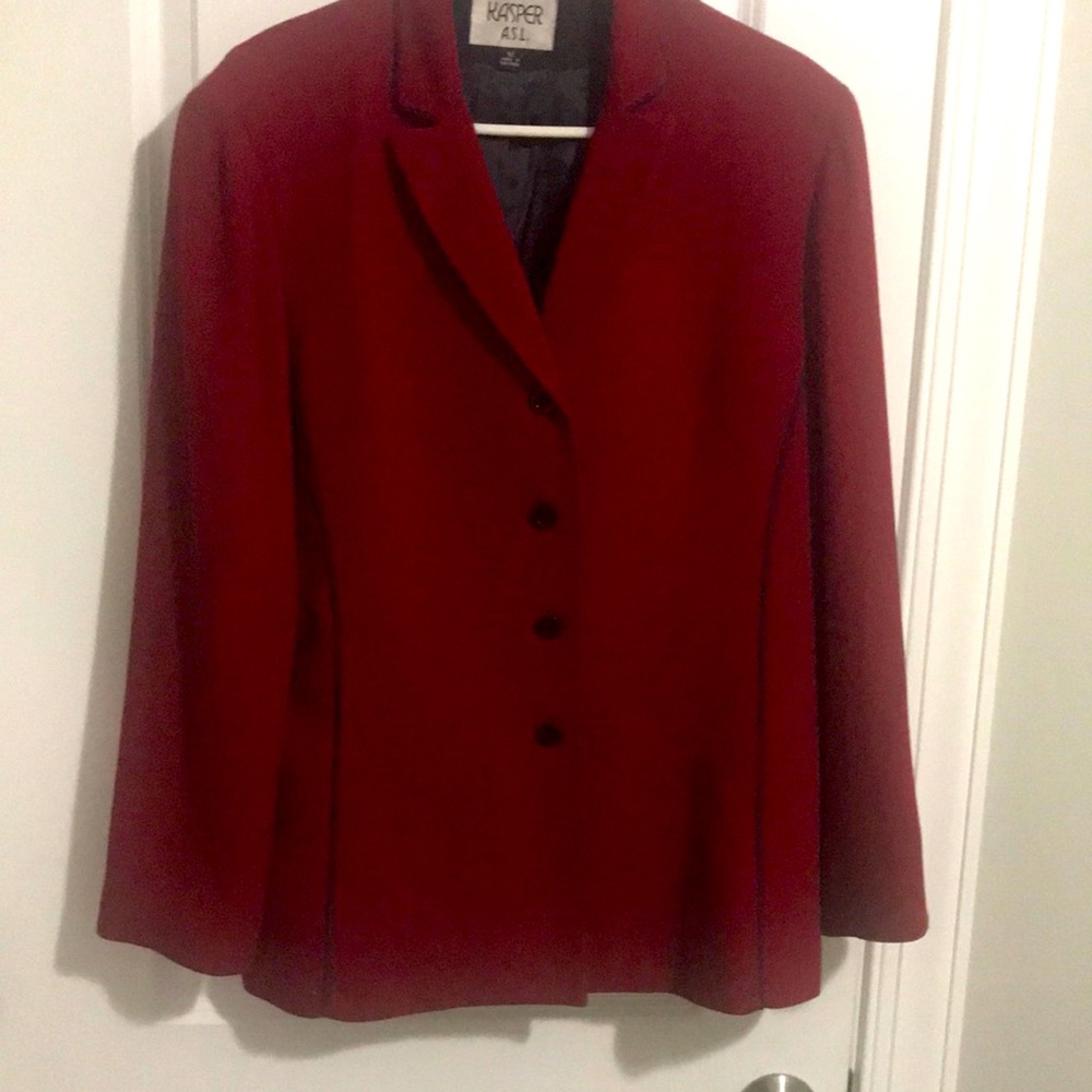 KASPER size 16 single breasted blazer